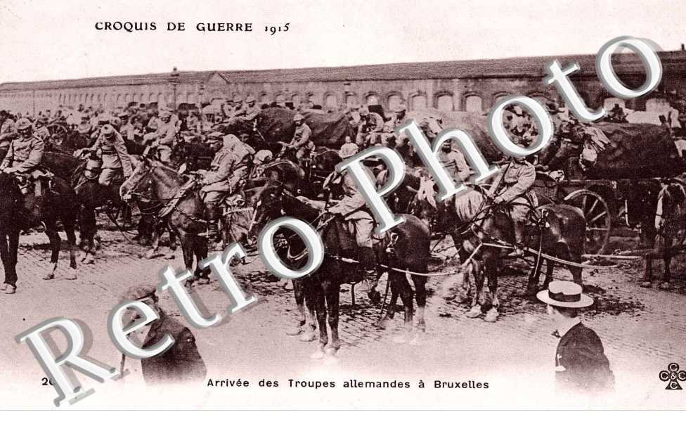 Arrivée des Troupes Allemandes