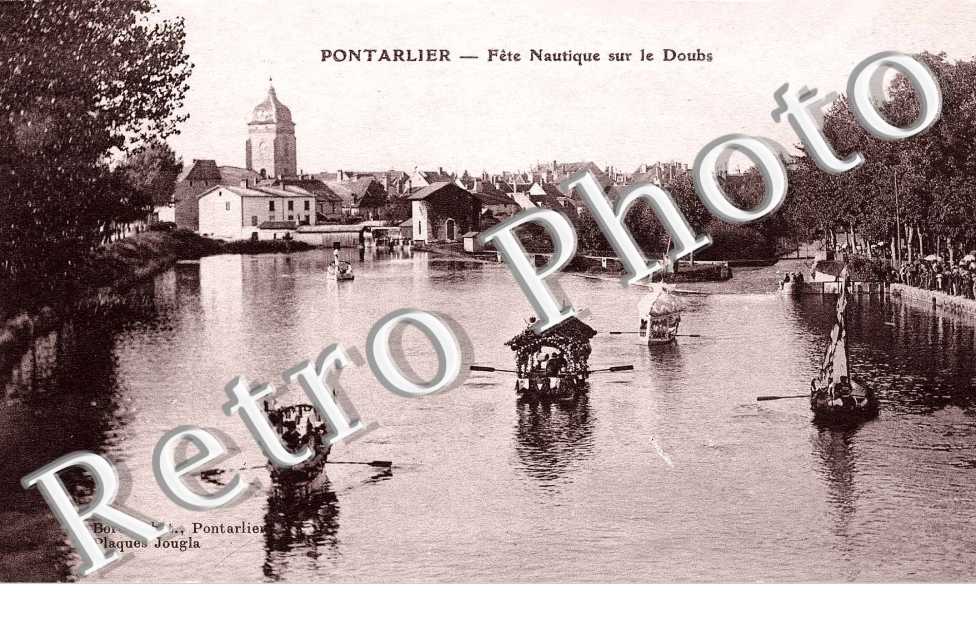 Fete nautique sur le Doubs