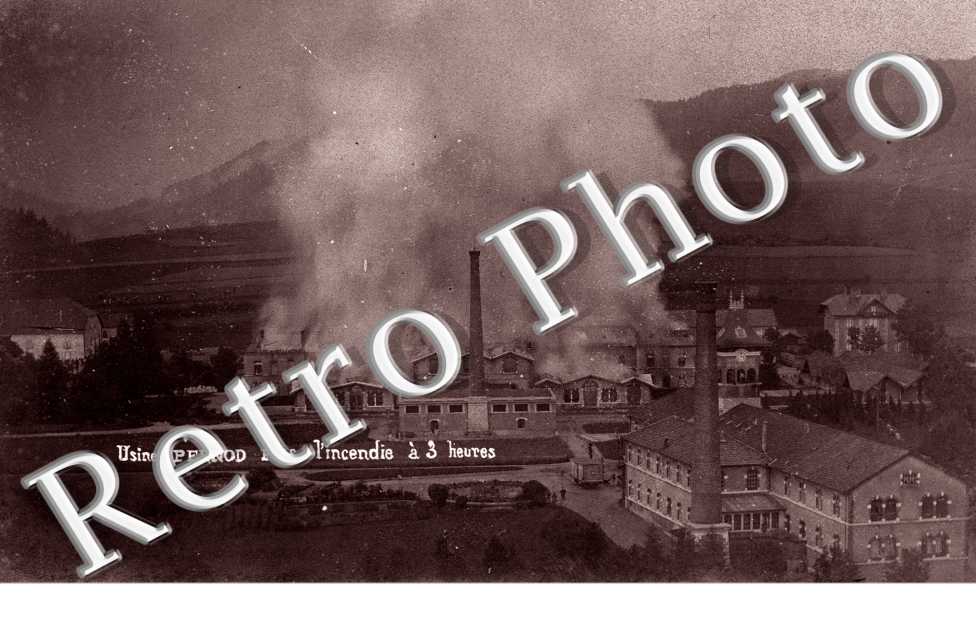 Usine Pernod Fils - l'incendie a 3 heures