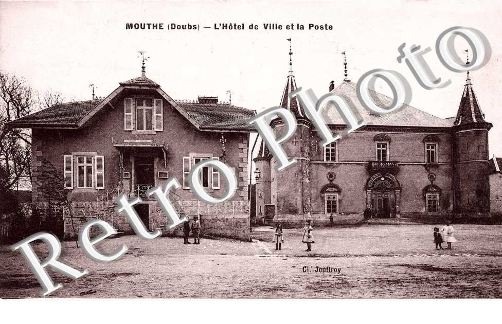 l&#039;Hotel de Ville et la Poste