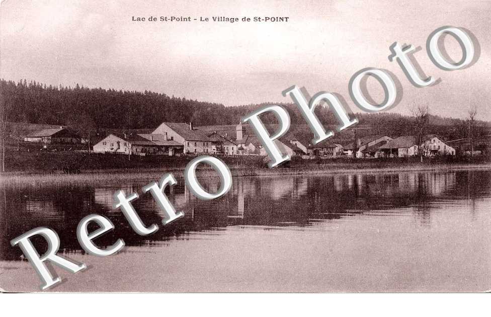vue du lac de Saint Point