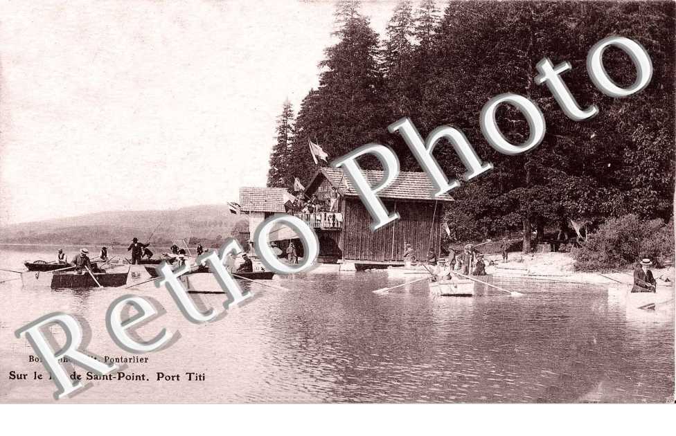 SUR LE LAC DE SAINT-POINT  PORT TITI