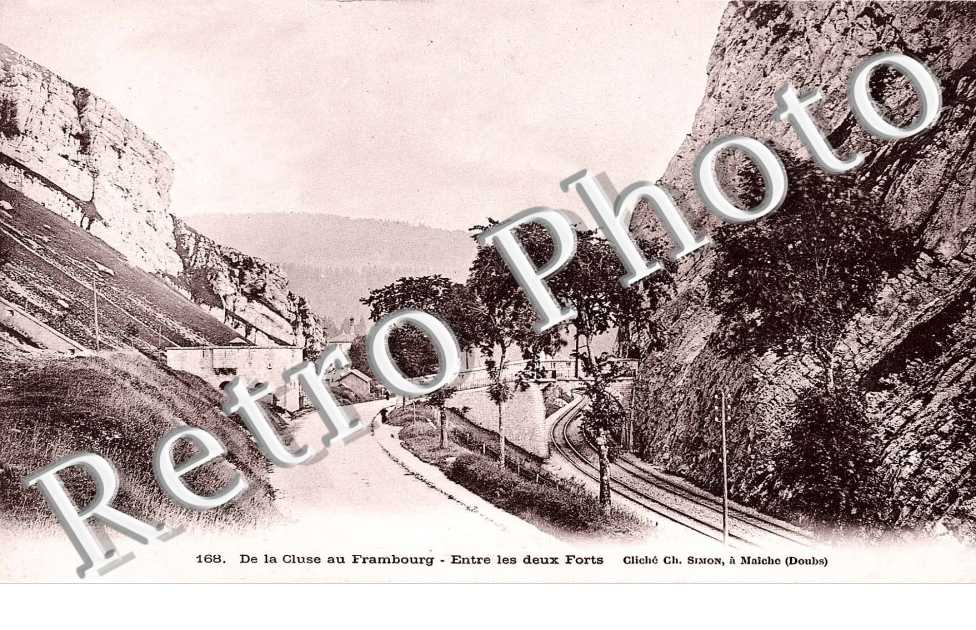 de la cluse a frambourg.entre les deux forts