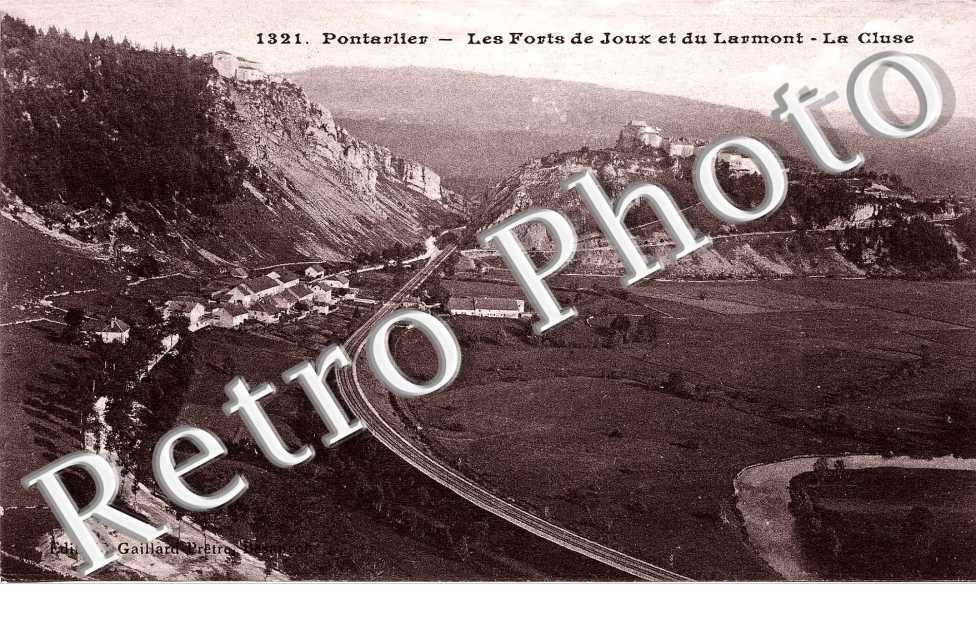 Les forts de Joux et du Larmont  La Cluse