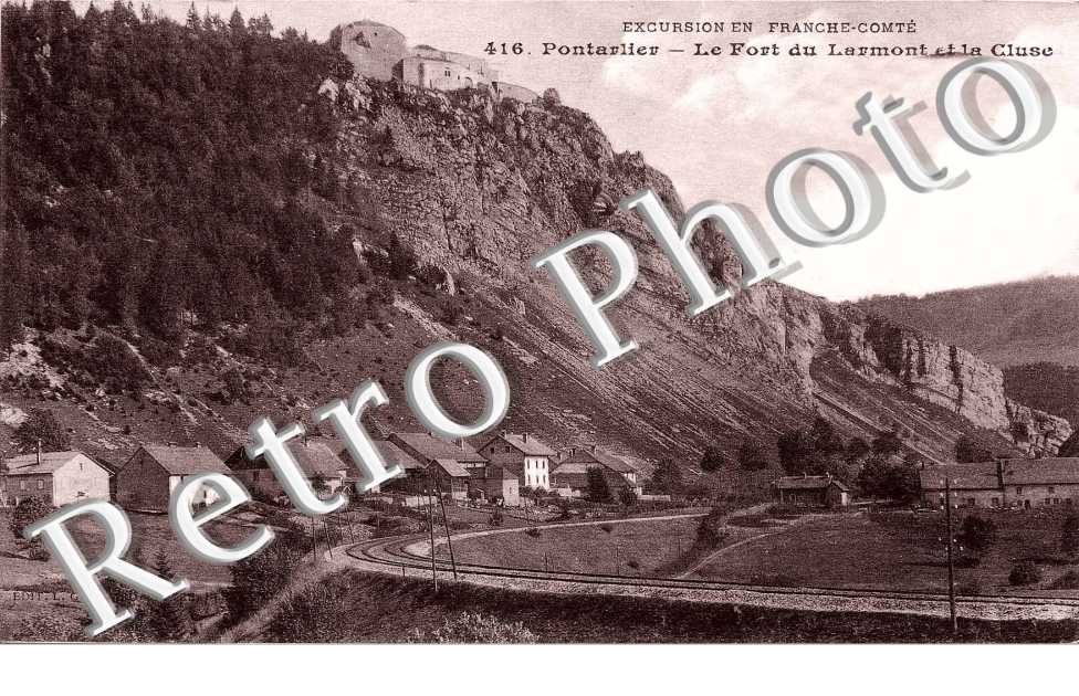 le fort du Larmont et la Cluse