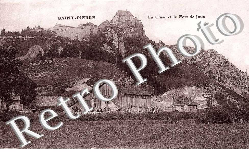 St Pierre. la cluse et les forts de joux