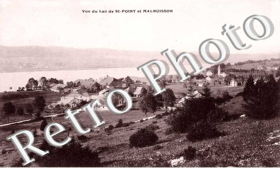 vue du lac de saint point