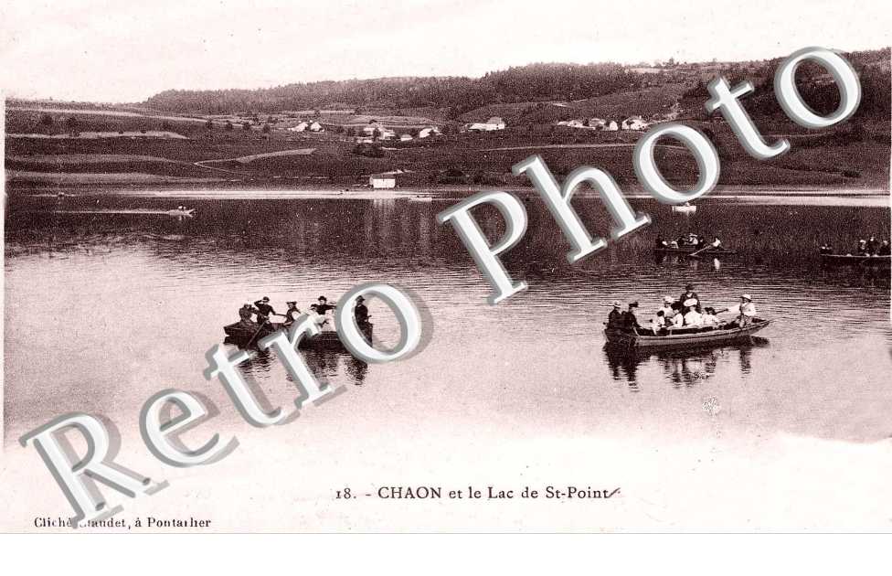 Chaon et le lac de Saint Point