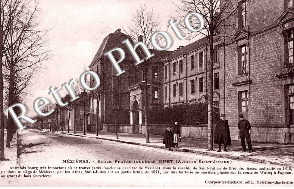 Ecole professionnelle Huet, avenue Saint Julien