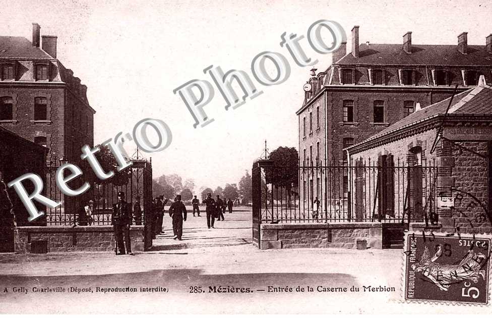 entree de la caserne du Merbion