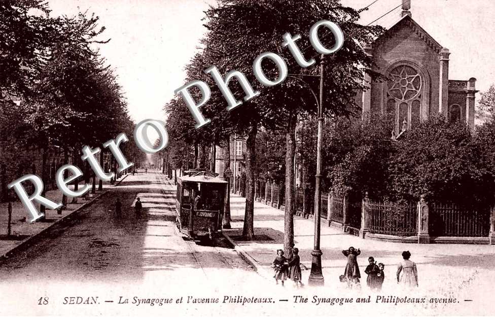 la synagogue et l&#039;avenue Philipoteaux
