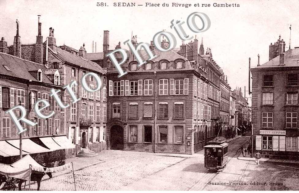 Place du Rivage et Rue Gambetta
