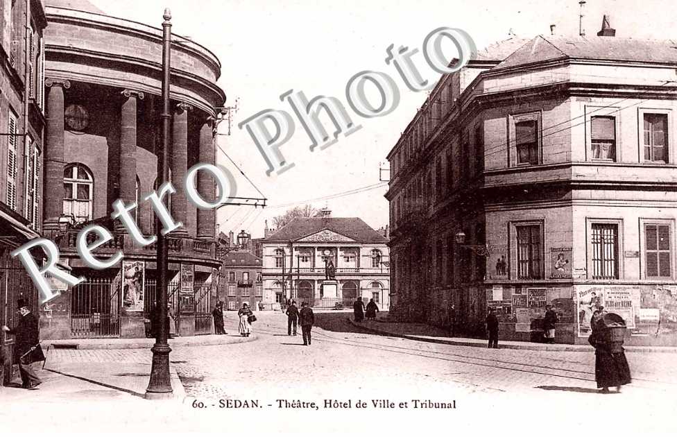 Theatre, Hotel de Ville et tribunal