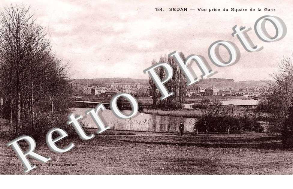 vue prise du square de la gare