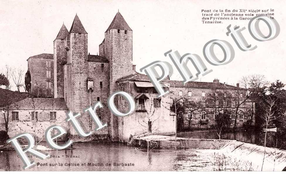 PONT DE LA FIN DU XII EME SIECLE