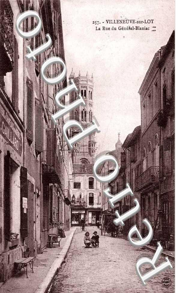 LA RUE DU GENERAL BLANIAC