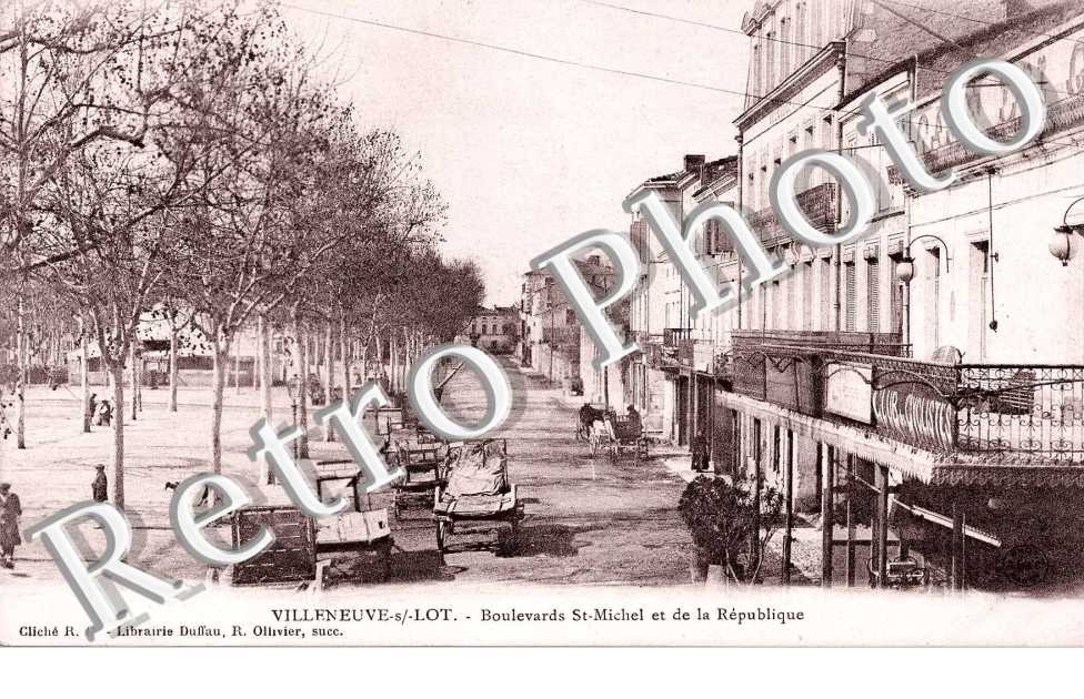 Boulevards Saint Michel et de la Republique