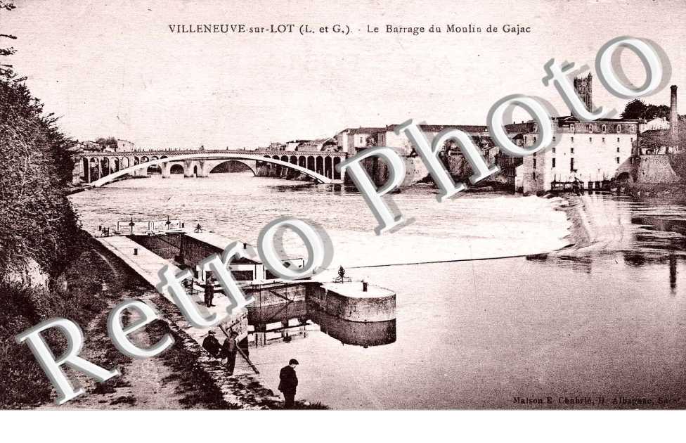 LE BARRAGE DU MOULIN DE GAJAC