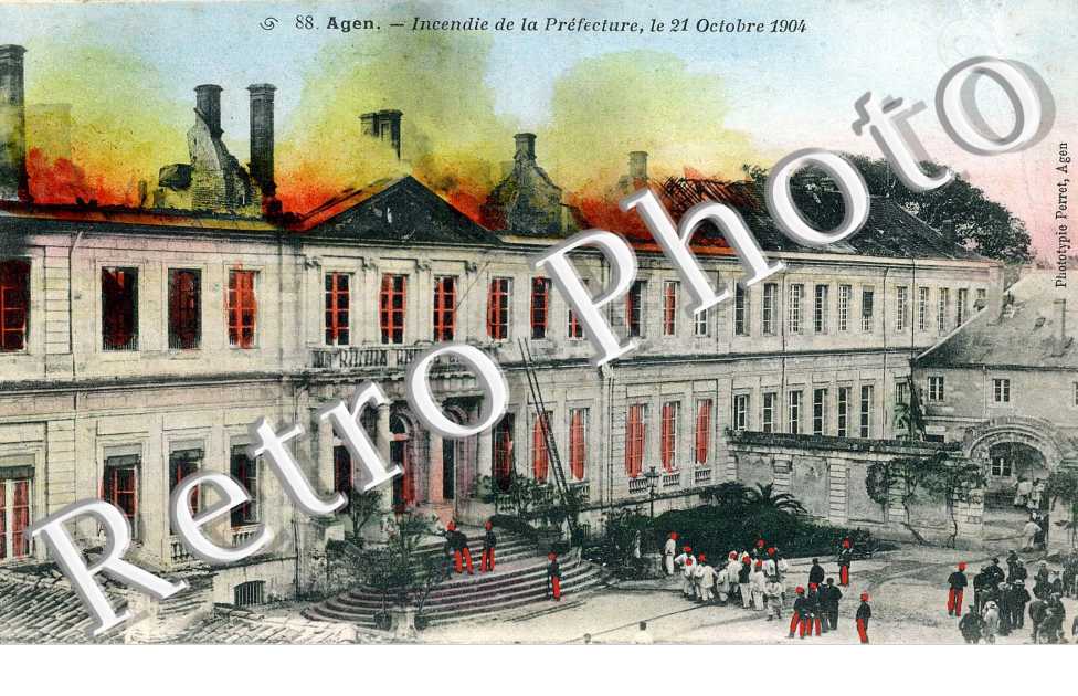 Incendie de la Prefecture, 21 octobre 1904