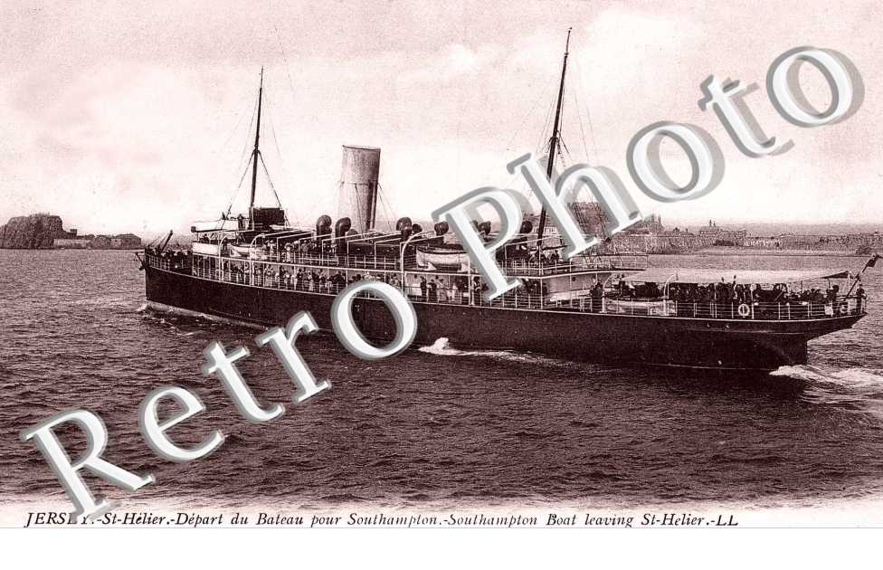 Départ du Bateau por Southampton