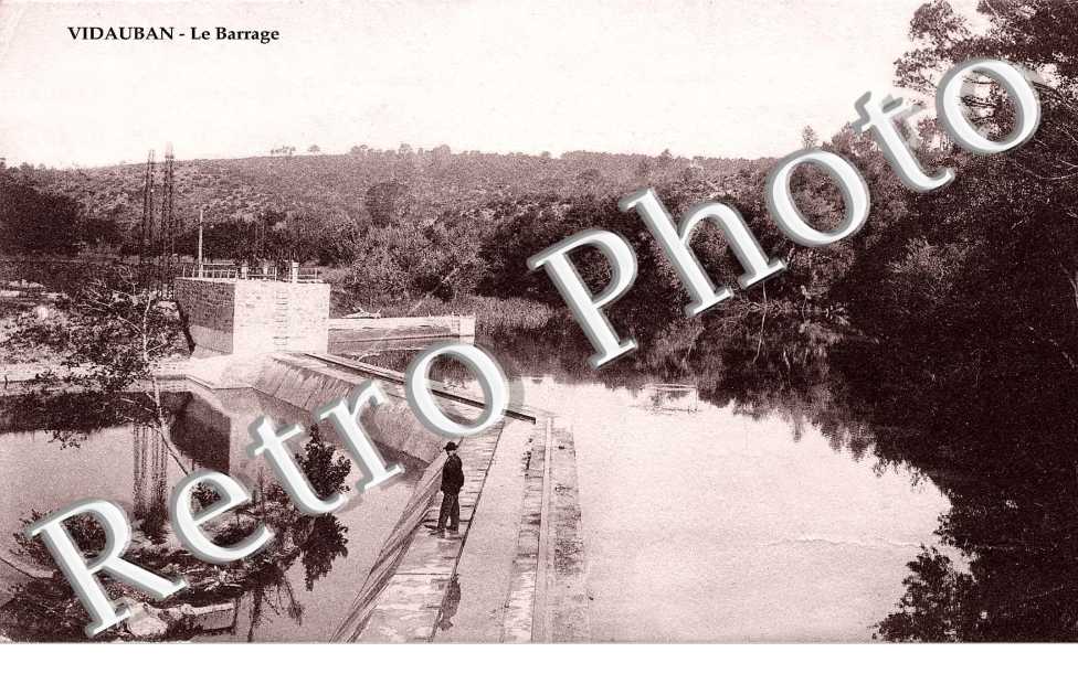 Entraigues, Le Barrage