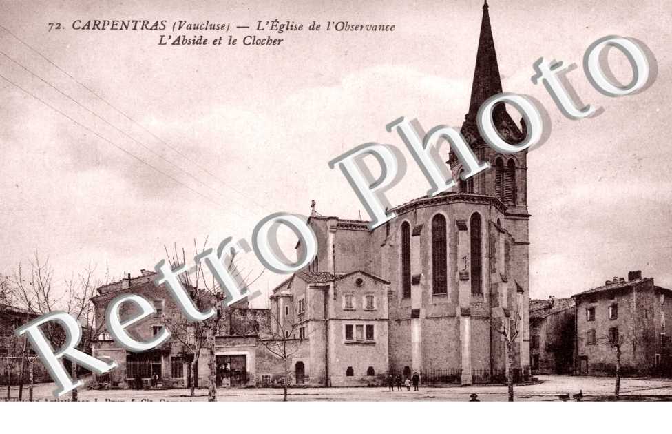 Eglise de l'Observance, l'Abside et le Clocher