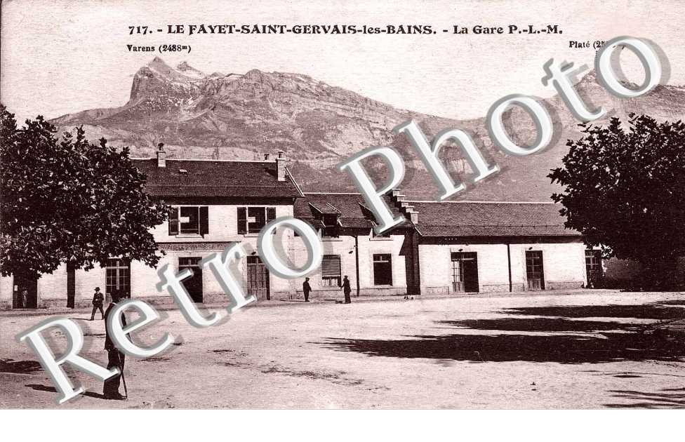 LE FAYET -  LA GARE