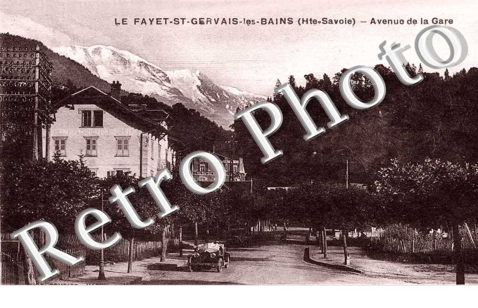 LE FAYET -  Avenue de la Gare