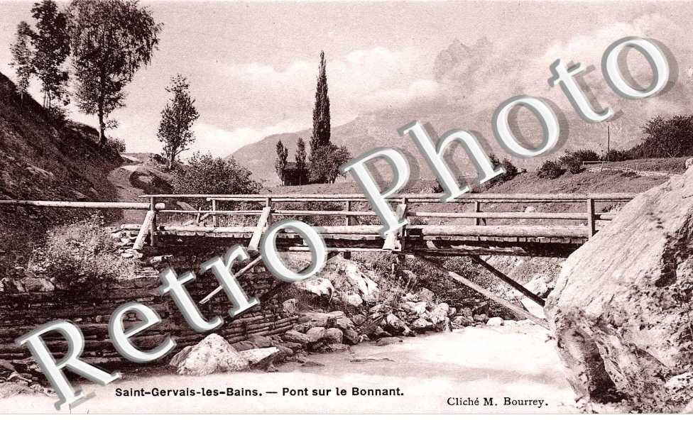 pont sur le Bonnant