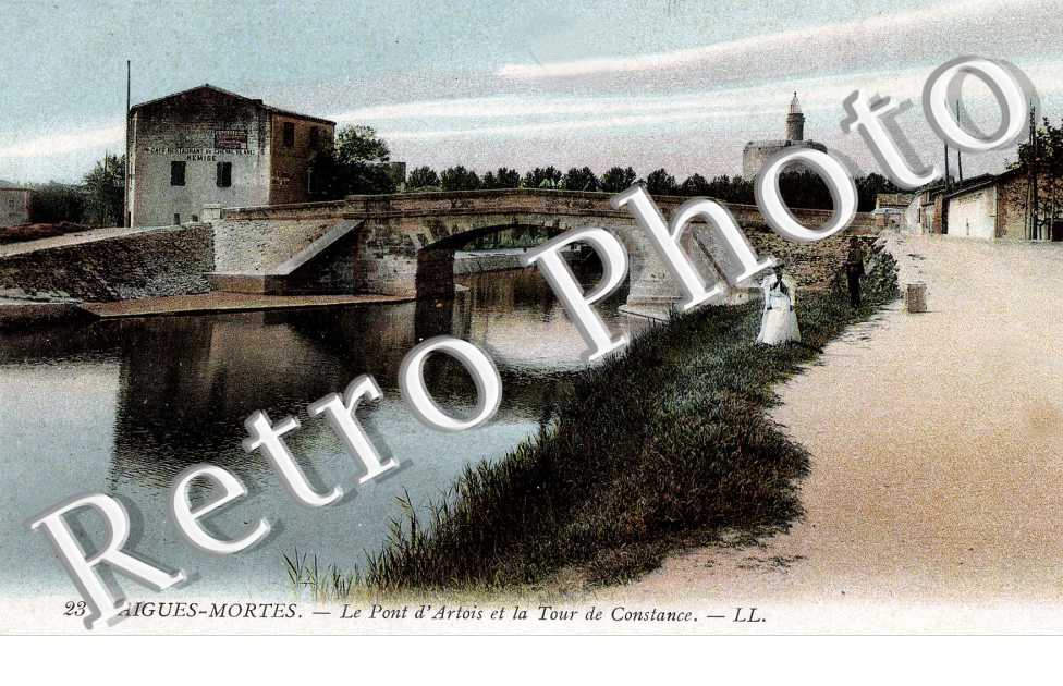 le pont d&#039;Artois et la tour de Constance