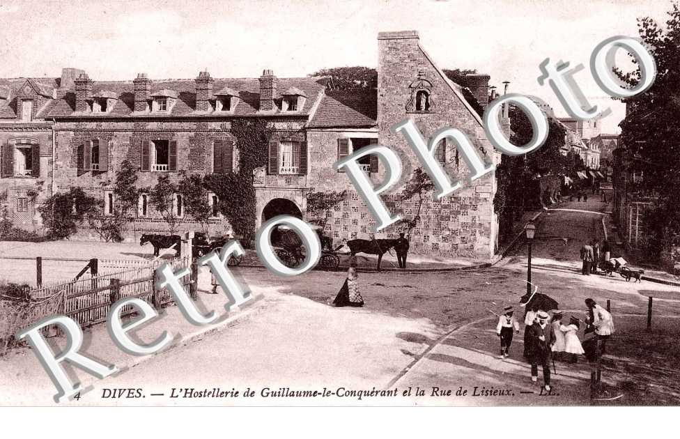 rue de Lisieux et Hostellerie de Guillaume le Conquerant
