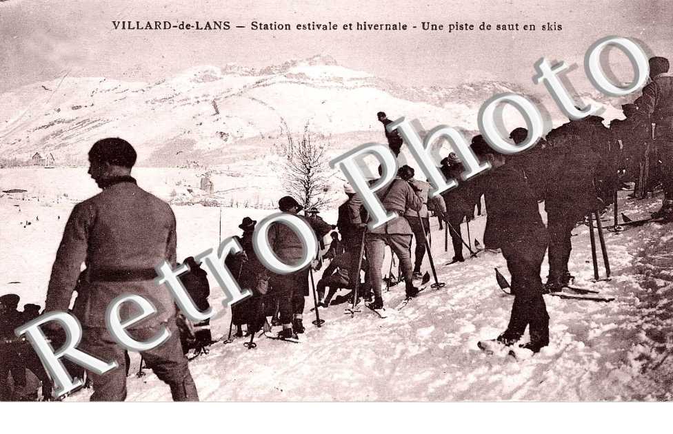 une piste de saut en skis
