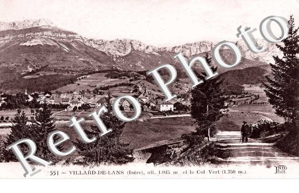 VUE GENERALE ET LE COL VERT