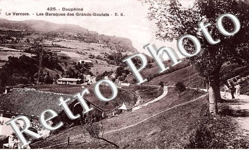 Les baraques des Grands-Goulets