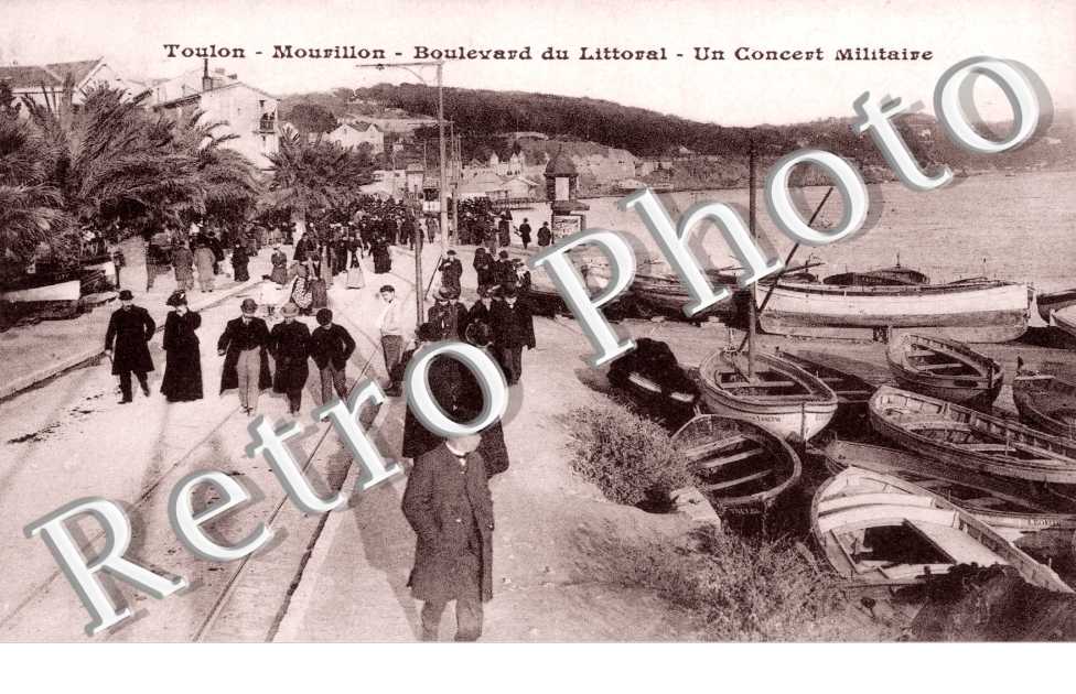 Mourillon - Boulevard du Littoral Un concert militaire