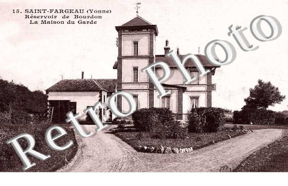 reservoir de Bourdon, la maison du garde