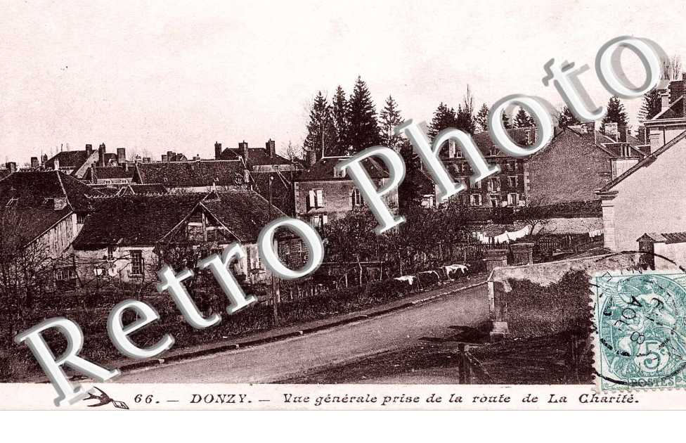 Vue generale prise de la Route de la Charite