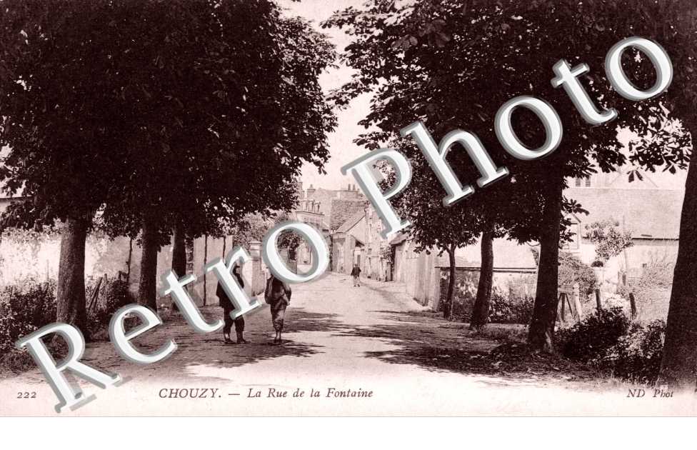 la rue de la fontaine