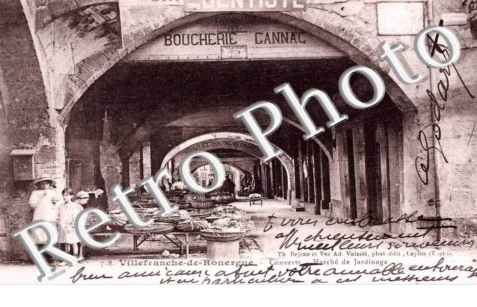 couverts marche de jardinage - boucherie cannac