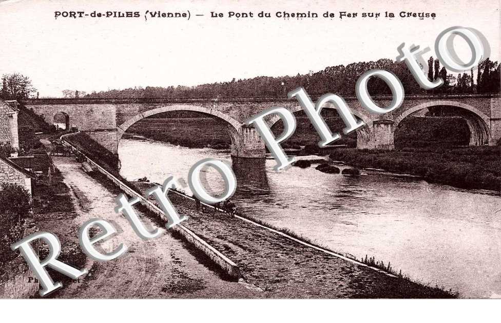 Le Pont du Chemin de Fer sur la Creuse