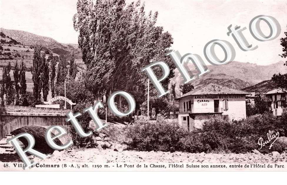 le pont de la Chasse - Hotel Suisse - Hotel du Parc