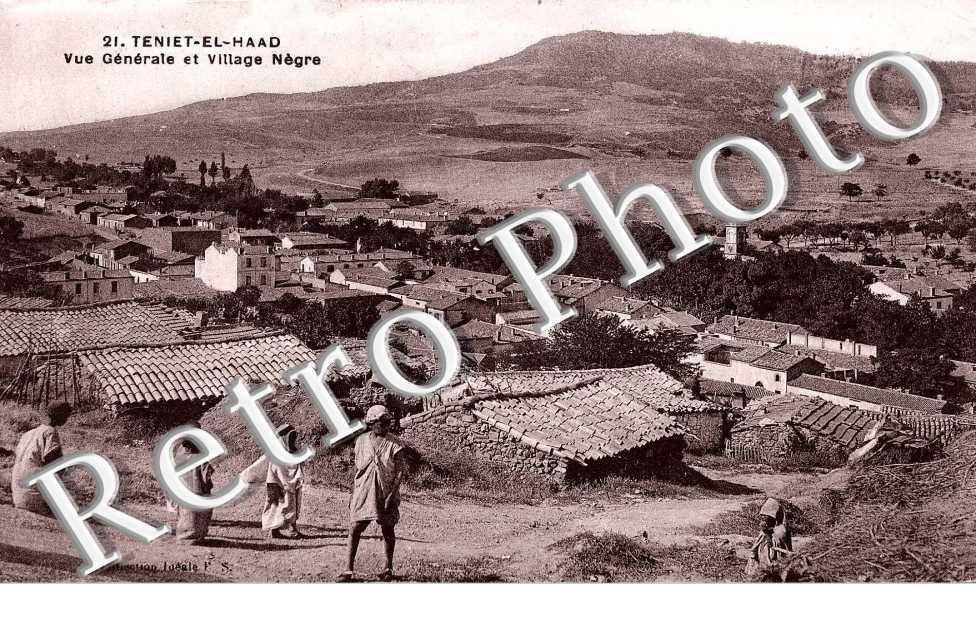 Vue generale et Village Negre