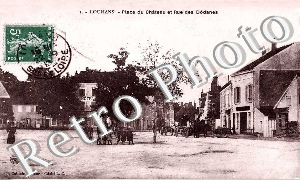Place du Chateau et rue des Dodanes