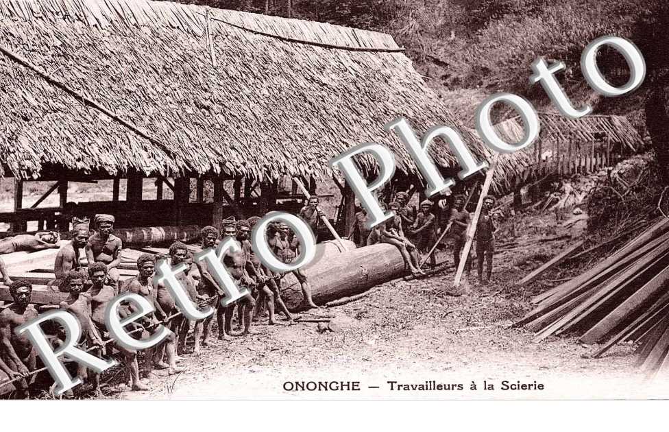 Ononghe, Travailleurs a la Scierie