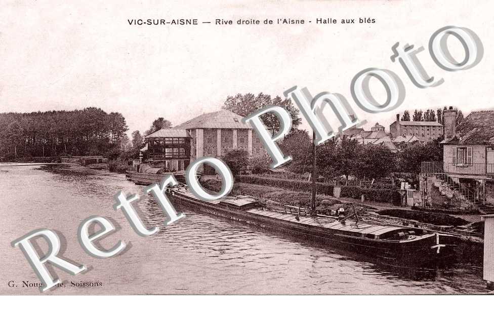 rive droite de l'Aisne HALLE AUX BLES