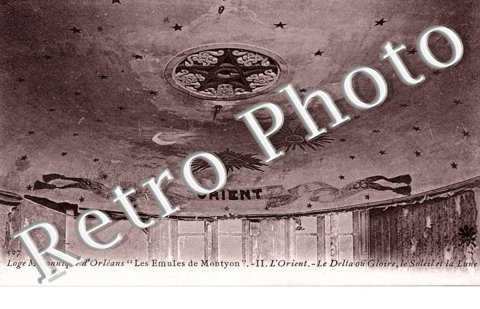 Loge Maconnique, l&#039;Orient, le Delta, le Soleil et la Lune
