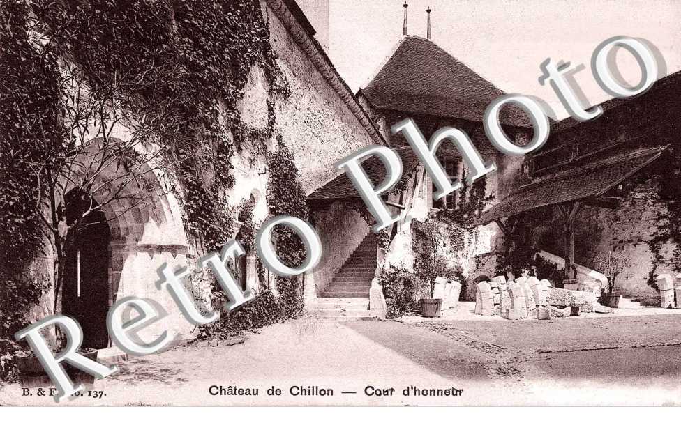 Chateau de Chillon - cour d&#039;honneur