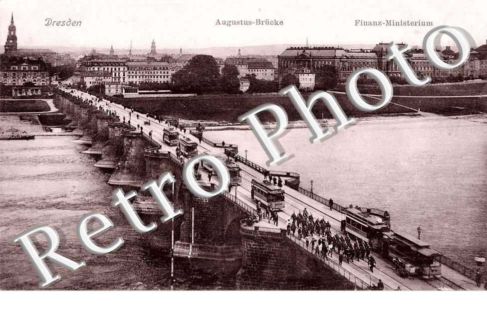 ALTE MARIEN. August brucke mit Neustadt