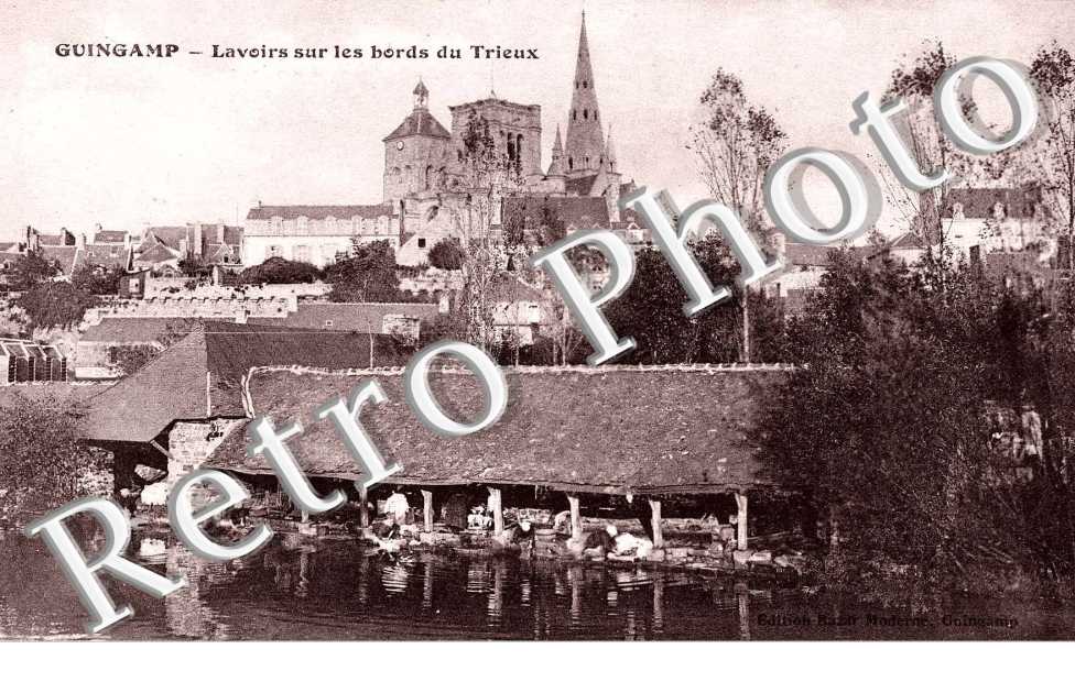 lavoirs sur les bords du Trieux