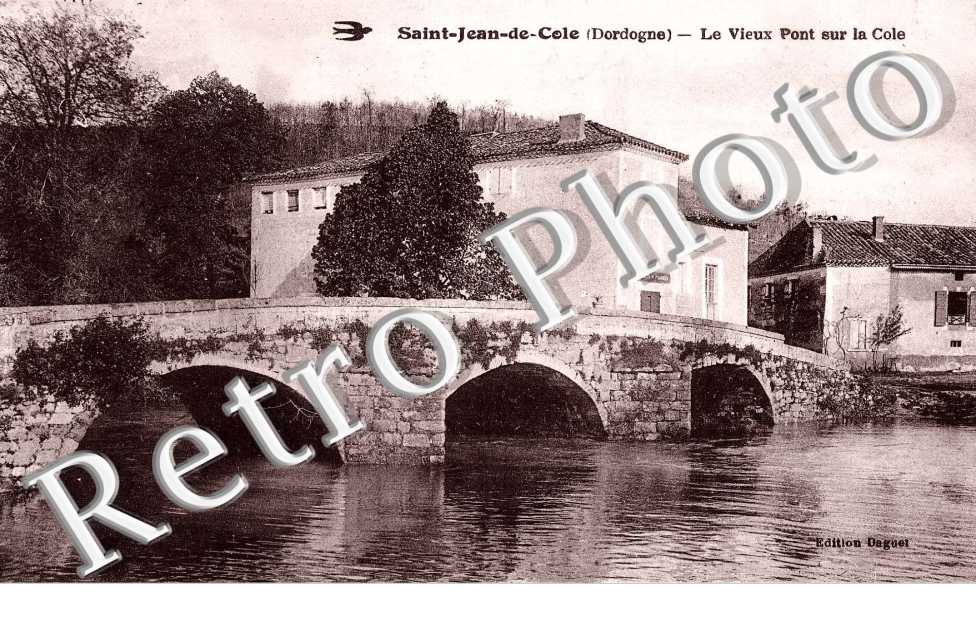 Le vieux pont sur la Cole